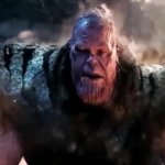 Thanos vanishing GIF Template