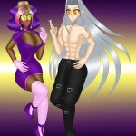 Kashiko Murasaki and Sephiroth