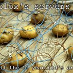potato servers | Roblox's servers RN; Now all the 11 year old's are mad | image tagged in potato servers | made w/ Imgflip meme maker