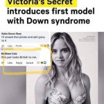 Victoria’s Secret Down syndrome mode