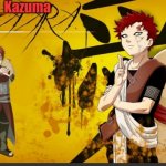Makane_Kazuma's Gaara announcement template