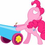 Mlp Pinkie pie party cannon meme