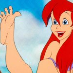 ariel feet toes