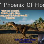 Phoenix Qianzhousaurus Temp meme