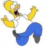 Homer Happy Dance