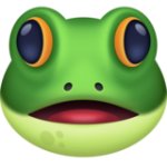 Frog emoji meme