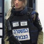 Israel military police woman template