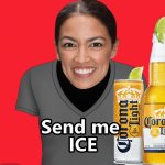 AOC needs ICE !!! meme