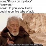 Mormons knock on door