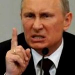 Putin angry nasty finger template