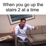 michael scott parkour