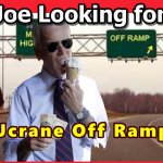 Joe Looking for Off Ramp