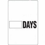 Days without incident template