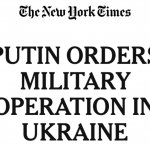 Putin orders military operation in Ukraine