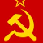Soviet flag partial template