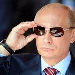 Vladimir Putin Looking Cool in Sunglasses