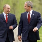 George Bush gets tough with Putin meme