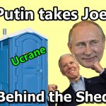 Ucrane Shed Beat Down meme