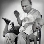 Putin spanks