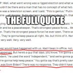 Quote trump