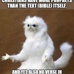 And just like that | AND JUST LIKE THAT, FACEBOOK CHRISTIANS HAVE MORE PROPHETS THAN THE TEXT (BIBLE) ITSELF. AND YET, ALSO NO VERSE IN THE TEXT FOR A FEBRUARY INVASION! | image tagged in and just like that,christianity,bible,prophecy,february,ukraine | made w/ Imgflip meme maker