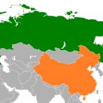 Russia China Map