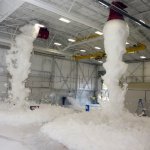 Foam Hangar Accident