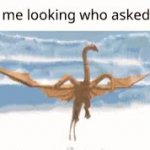 King Ghidorah looking for the guy who asked GIF Template