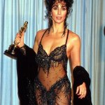 Cher sheer dress