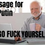 Putin message