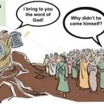 Moses and Ten Commandment Skeptic 001 meme