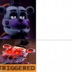 Triggered funtime freddy template