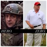 Zelensky vs. Trump meme