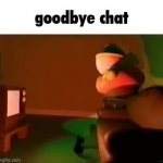 Eric Cartman goodbye chat GIF Template