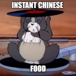 instant chinese food meme