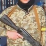Ukraine troop drops magazine