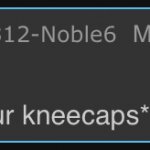 Undoes your kneecaps template