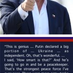 Trump Quote About Russia Invading Ukraine
