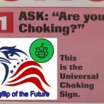 CSP/IOF: "Are you choking?"