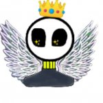 TrolleFox oc with kinda wings meme