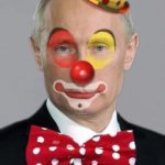 Clown Vladimir Putin