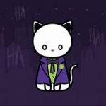 Joker as a cat my art meme