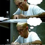 I am bored I cant do anything please help me community | ITS DARK; WAIT... LIGHTS EXIST | image tagged in eminem | made w/ Imgflip meme maker