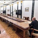 Putin table