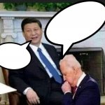 Joe begs Xi