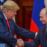 Trump greets his boss Putin for instructions