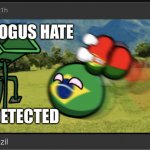Amogus hate detected