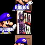 Good job roblox | ROBLOX; ROBLOX; ROBLOX | image tagged in smg4 door with no text,roblox,toy,smg4 | made w/ Imgflip meme maker