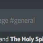 God, Jesus, and the holy spirit are typing