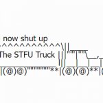 the stfu truck meme